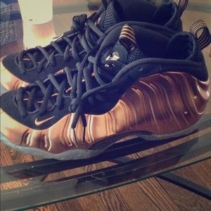 Copper Nike Foamposites
